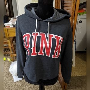 Cropped Victoria Secret Pink Sweatshirt